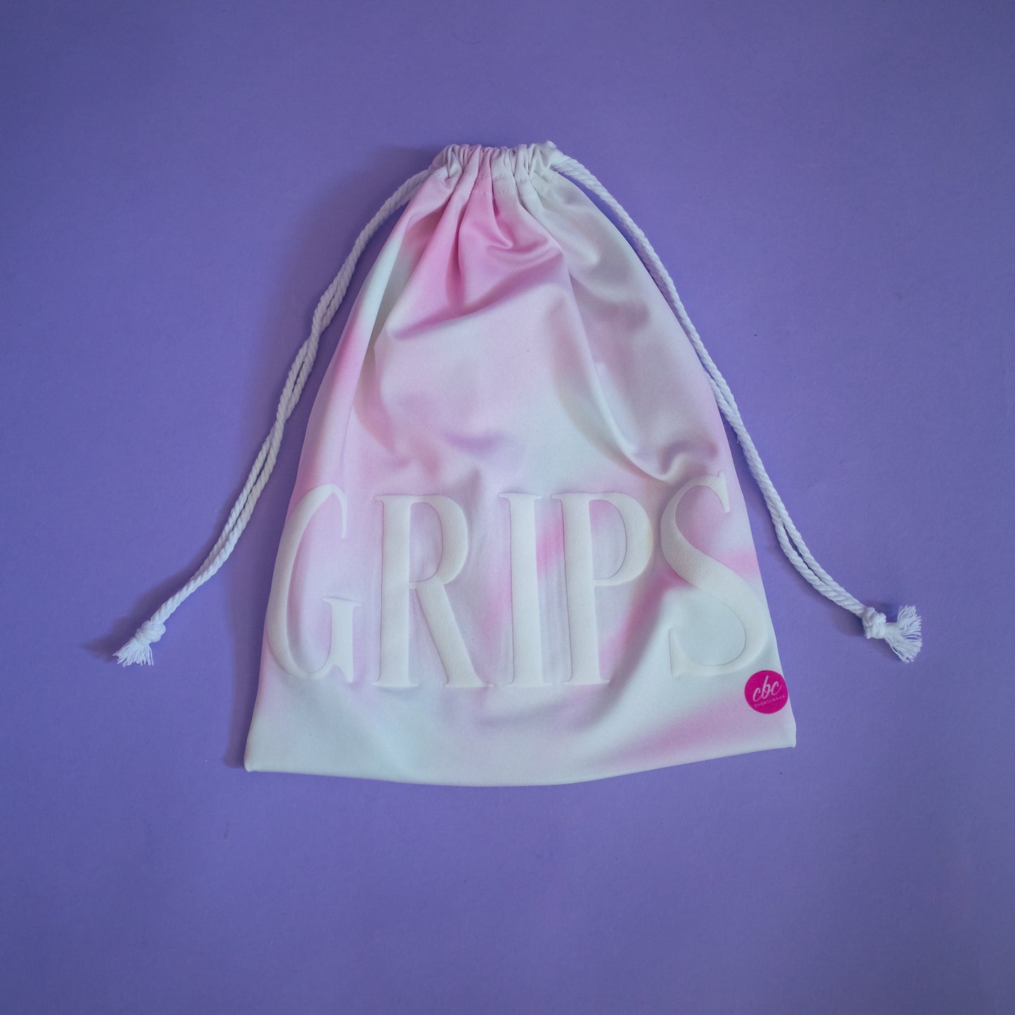 Watercolor grip bag in turquoise, cbcsportswear