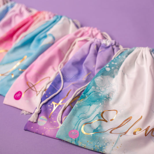 Gold marble grip bags shown in all available colors, cbcsportswear