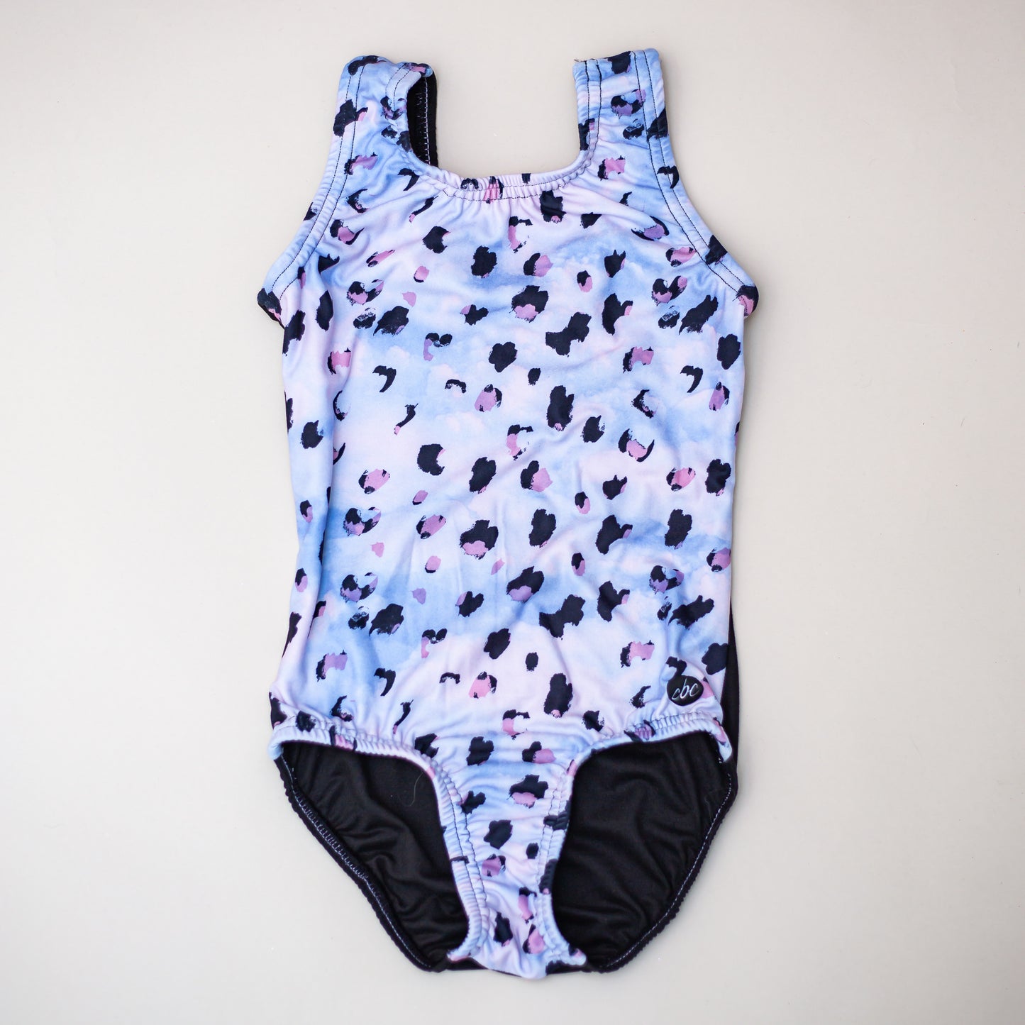 Softy tank leotard-Spotty