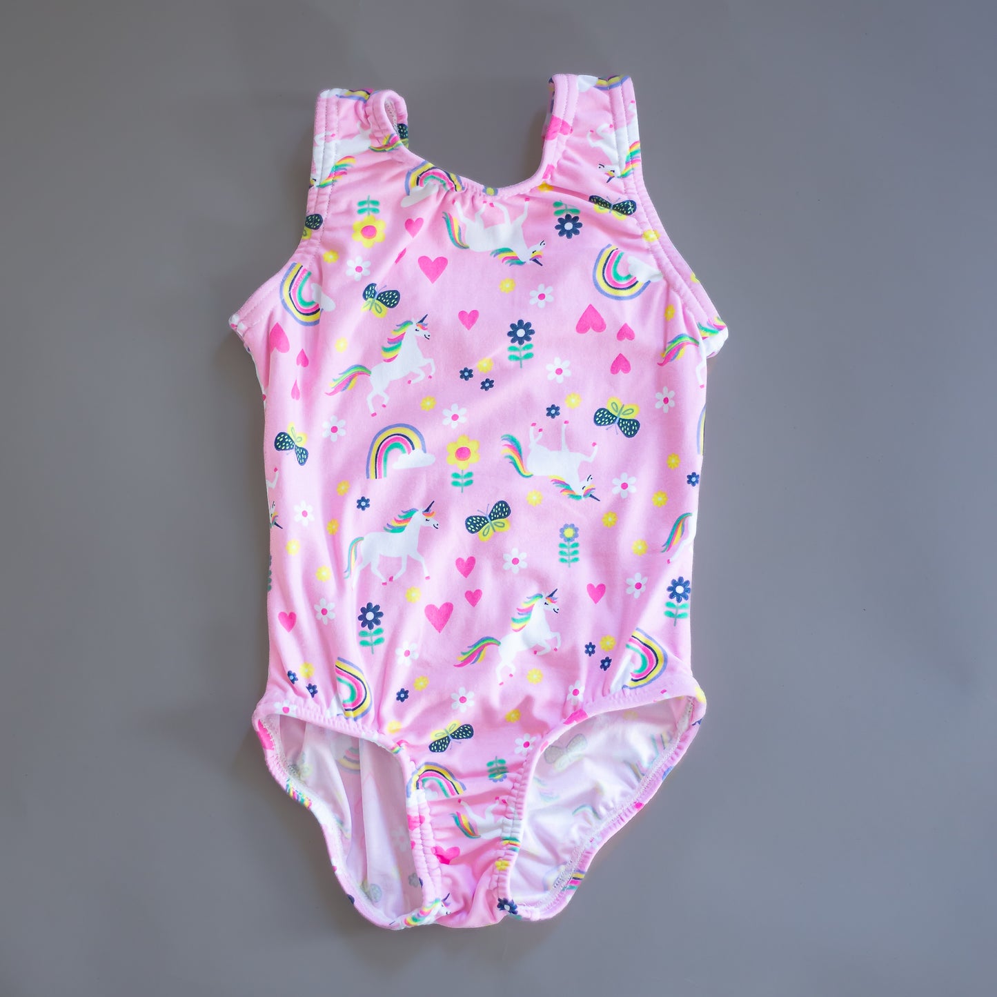 Softy tank leotard-Rainbows and Unicorns