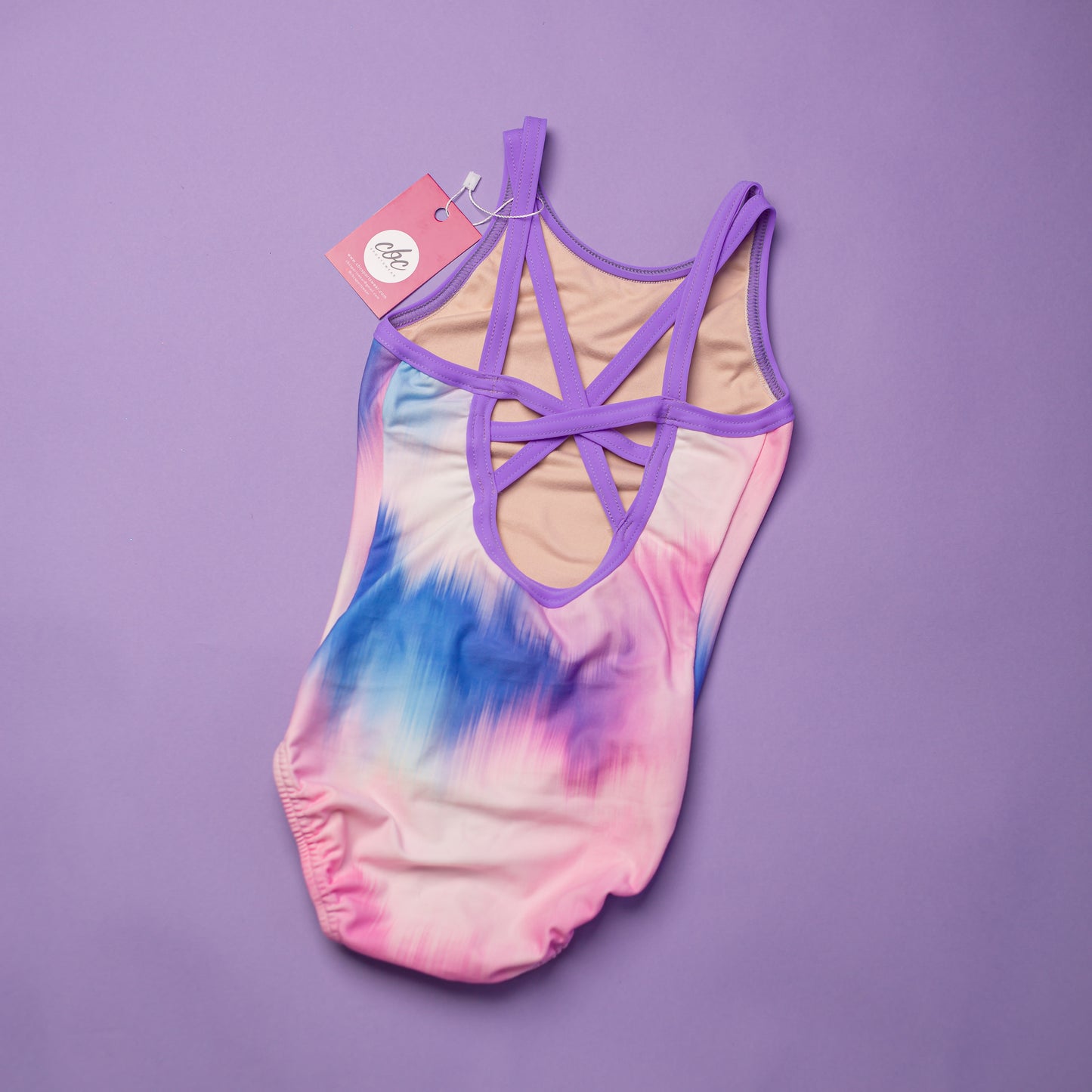 Soundwave – Limited Edition Pastel Gymnastics Leotard with Strappy Back
