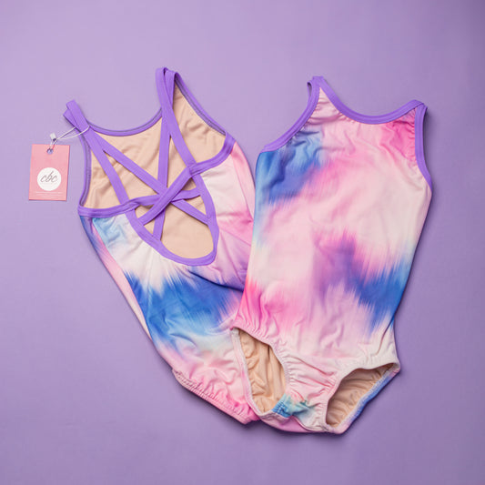 Soundwave – Limited Edition Pastel Gymnastics Leotard with Strappy Back